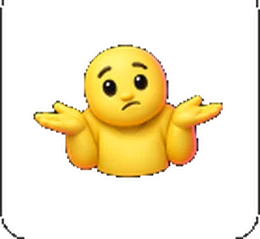 A confused business owner shrugging